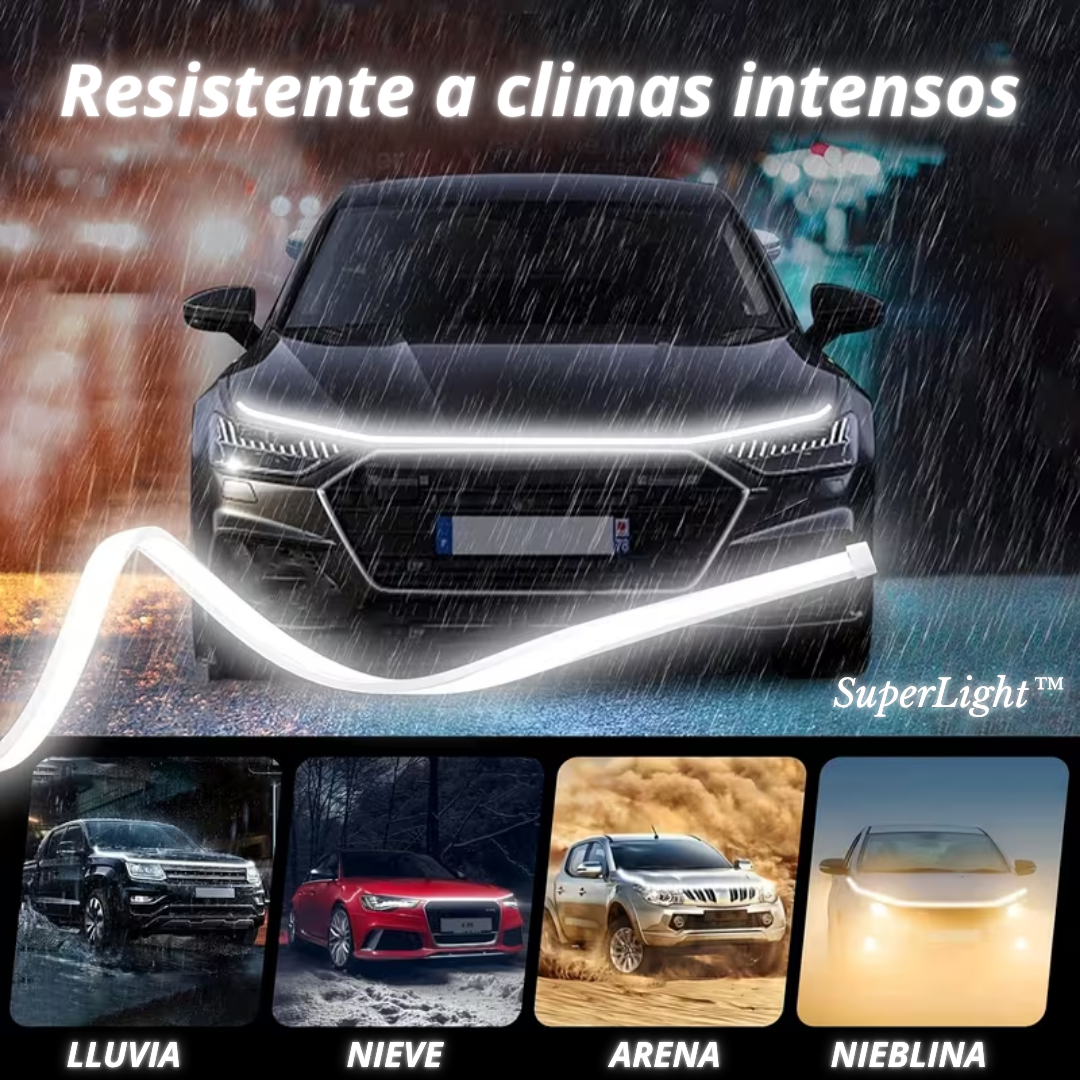 SuperLight™ - Luces deportivas de lujo para capo (1.8 Metros)