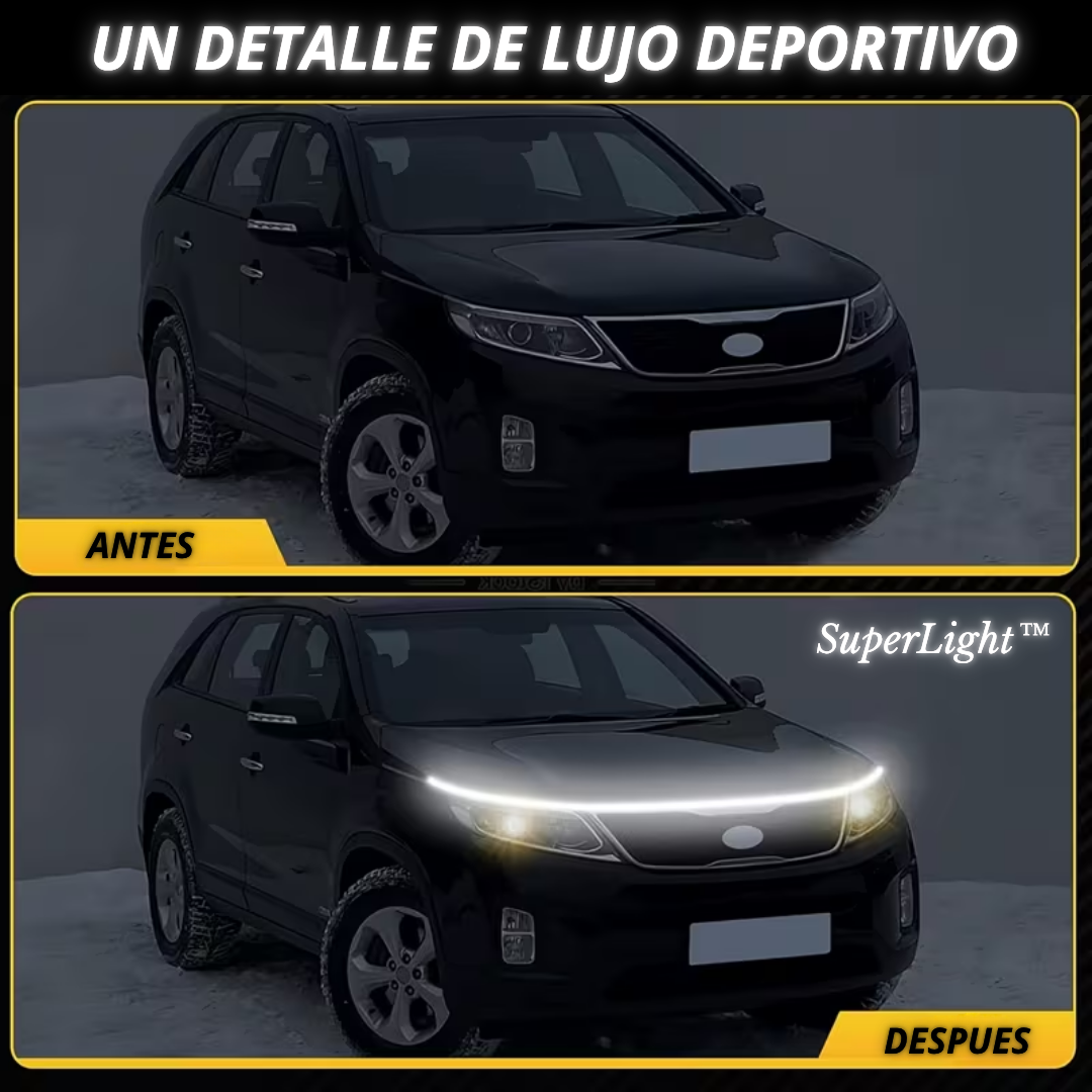 SuperLight™ - Luces deportivas de lujo para capo (1.8 Metros)