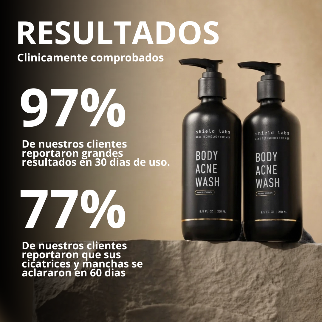 Shield - Jabón Dermatologico para el Acné Masculino
